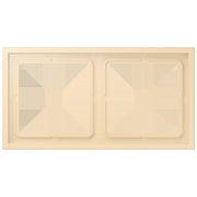 Jung - Abdeckrahmen Rahmen 2-fach LCZ 982 BF 223 ocre