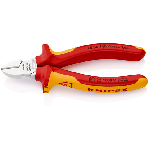 Knipex - Seitenschneider 70 06 140 SB isoliert, 140mm