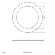 EVN Lichttechnik - Mechanisches Zubehör/Ersatzteile für Leuchten Reduzierring P543501EBR