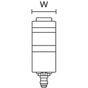 HellermannTyton - Befestigungsschelle für Kabel/Rohre Clip DTC18x6.5-S 156-01312(500) BK D1 − 500 Stück