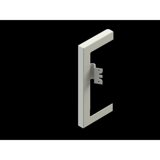 Niedax - Wandanschlussblende für Geräteeinbaukanal GK-Wandabschlussblende DWBL 170T70 VW 211x70mm