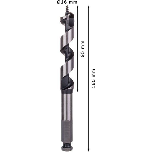Bosch - Bohrer Holzschlangenbohrer 2608585703 PRO Wood