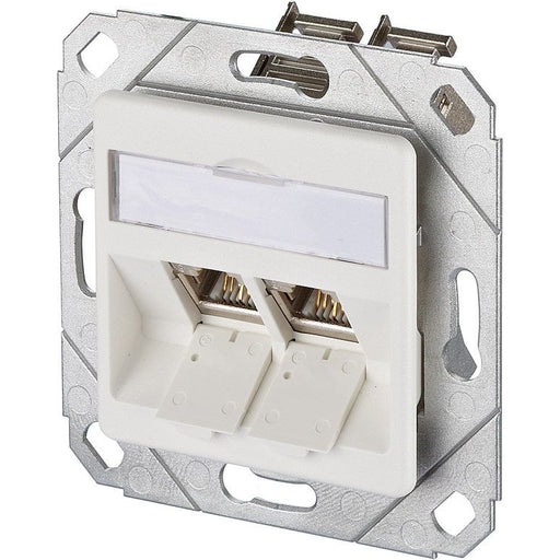 Metz Connect - Kommunikationsanschlussdose Kupfer Anschlussdose E-DAT 1309121102-E rws modul 8/8(8) UPK − 10 Stück
