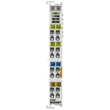 Beckhoff - Feldbus, Dez. Peripherie - Funktions-/Technologie-Modul Serielle Schnittstelle EL6001 RS232