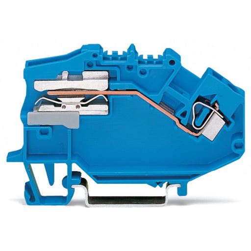 WAGO - Neutralleitertrenn-Reihenklemme Trennklemme 781-613 0,08-4mmq blau