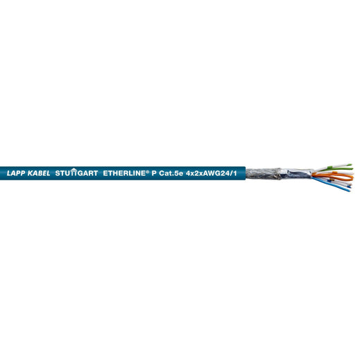 Lapp Kabel&Leitung - Daten- und Kommunikationskabel ETHERLINE H CAT.5e 2170296/100 4X2XAWG24/1 − 100 Meter