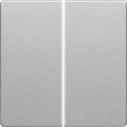 Berker - Bussystem-Tastwippe KNX-Funk Taste 2fach 85146124 alu/lack
