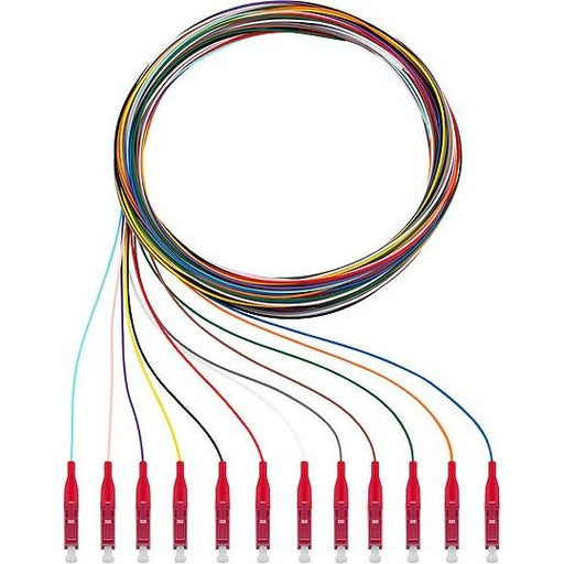 Rutenbeck - LWL-Pigtail Pigtails 12xLC OM4 2m OM4, 2m