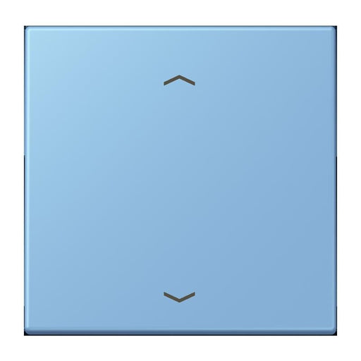 Jung - Abdeckung/Bedienelement für Installationsschalterprogramme Wippe mit Pfeilsymbolen LC 101P 256 bleu ceruleen 59