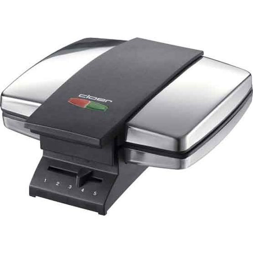 Cloer - Waffelautomat Brüssler Waffelautomat 1445 eds matt 930W