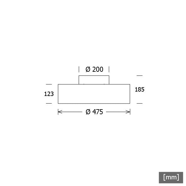 LTS Licht&Leuchten - Decken-/Wandleuchte LED-Anbauleuchte PLL 26.475 #642219 PLL 840 DALI sw