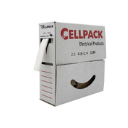 Cellpack - Schrumpfschlauch SB/4.8-2.4/weiß/ 10m in Abrollbox 10m