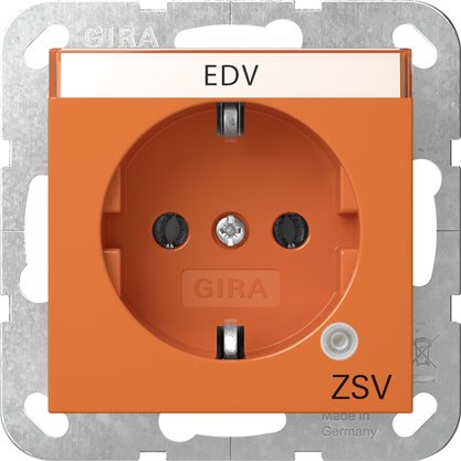 Gira - Steckdose Kontroll GN+BSF 4452109 Orange