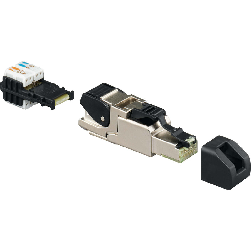 Rutenbeck - Modularer Steckverbinder Universalstecker US-Cat.6A iso B RJ45 − 1 Stück