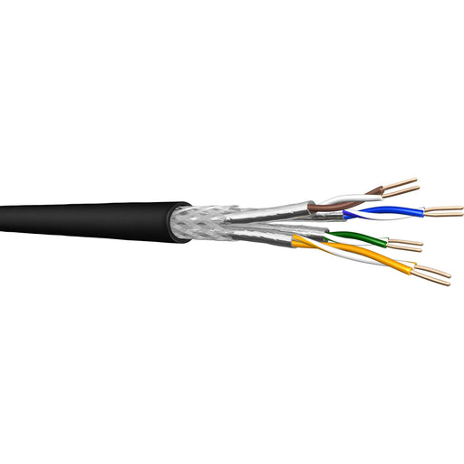 Draka Comteq (DNT) - Daten- und Kommunikationskabel Datenkabel Kat.7 T500 UCLR22 10Gbit 4P sw S/FTP PE 500DW − 500 Meter