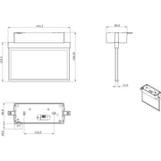 RP-Technik - Sicherheitsleuchte Rettungszeichenleuchte GAMD403WL 3h, Wireless