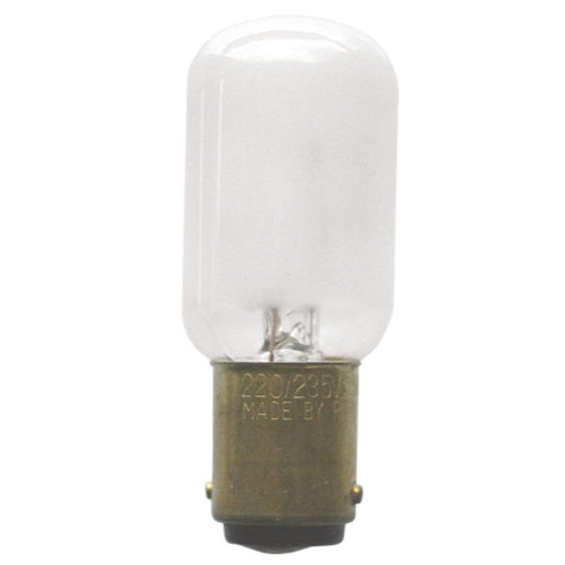 Scharnberger+Hasenbein - Allgebrauchsglühlampe Röhrenform Nählichtlampe 22x57mm 40158 Ba15d 220-235V 15W