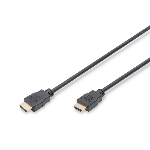 DIGITUS - Konfektioniertes A/V-Kabel Anschlusskabel AK-330114-020-S HDMI, 2m, gold, sw