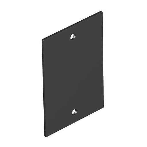 OBO Bettermann - Abdeckplatte für Einbaueinheiten Abdeckplatte T4B P01S 9011 o. Lochbild f. T4B