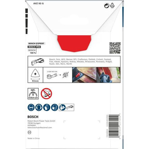 Bosch - Blatt für Oszillierer PRO AVZ 93 G Zubehör für 2608669125 Multifunktionswerkze