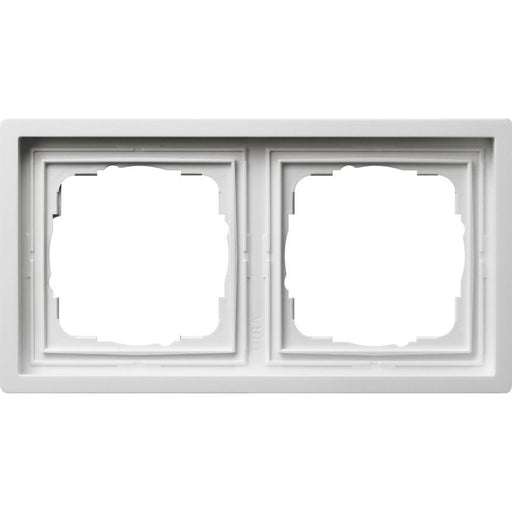 Gira - Abdeckrahmen Rahmen 2f.rws-gl 0212112