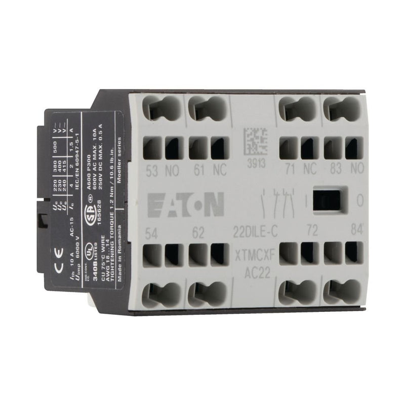 Eaton - Hilfsschalterblock Hilfsschalterbaustein 22DILE-C 2S,2Ö − 5 Stück