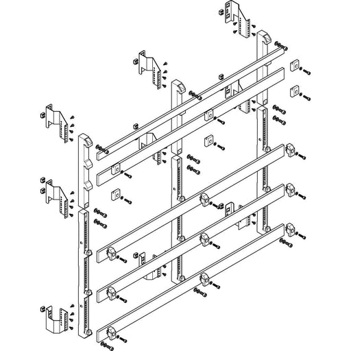 ABN - Verteilerfeld für Installationsverteiler Sammelschienen-Modul MTSC48985 tief 4FB/8RE