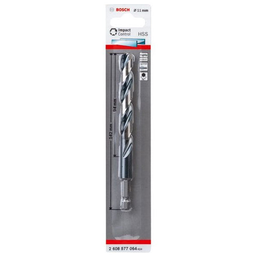 Bosch - Bohrer HSS Spiralbohrer mit 2608577064 Sechskantschaft 11,0