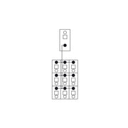 WAGO - Übergabemodul Potentialverteilermodul 830-800/000-303