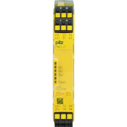 Pilz - Gerät zur Überwachung von sicherheitsgerichteten Stromkreisen Kontaktblock PNOZ s7 C #751107 24VDC 4 n/o 1 n/c