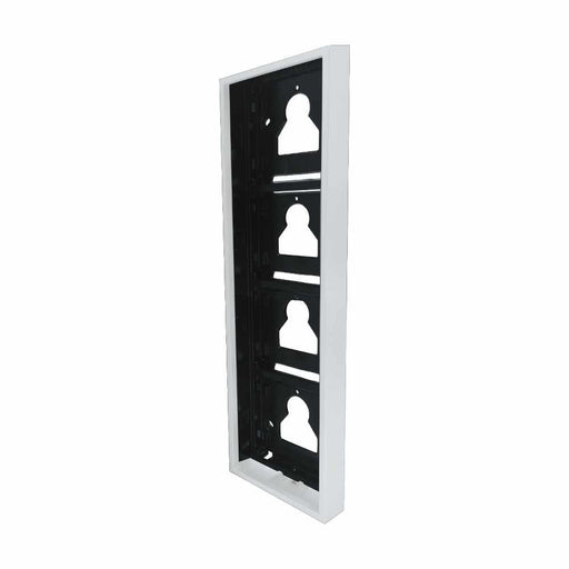 Comelit - Montageelement für Türstation AP-Gehäuse Ultra UT9174W 4 Module, ws