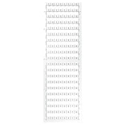 Weidmüller - Klemmenmarkierung Multicard Markierer DEK 5/8 PLUS FW 1-50 − 800 Stück
