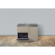 Stengel - Mini-Küche Miniküche Premiumline MPGSSA110KSGSIKFreBl Sand