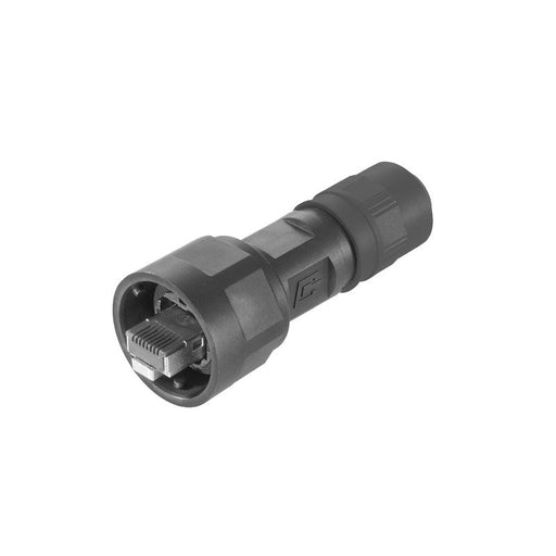 Weidmüller - Modularer Steckverbinder RJ45 IE-PS-V01P-RJ45-FH schwarz − 10 Stück