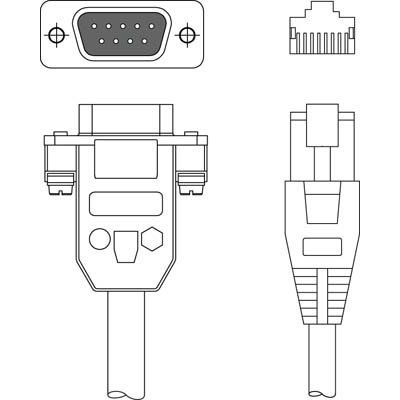 Leuze - Konfektioniertes Sensor-Aktor-Kabel Verbindungsleitung KDS HS-SUB-#50138353