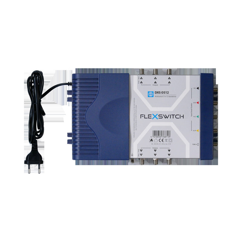 Wisi - Multischalter Standalone DXS 0512 5in12,TERR.aktiv