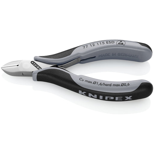 Knipex - Seitenschneider Elektronik-Seitenschneider 77 12 115 ESDSB