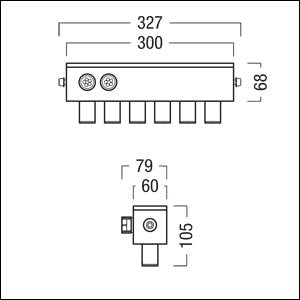 Zumtobel Group - Downlight/Strahler/Flutlicht LED - Fassadenstrahler SUSY S 6P  #42187719 840