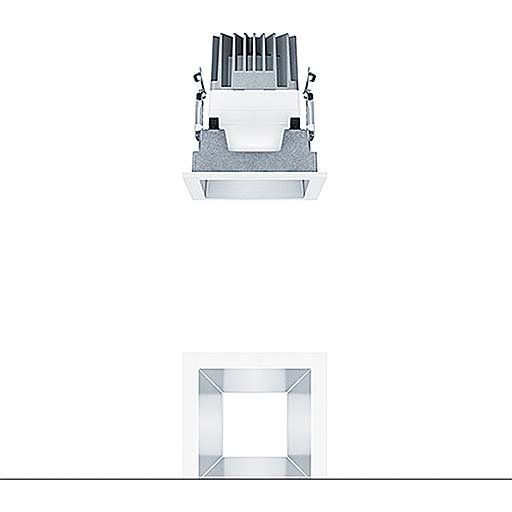 Zumtobel Group - Downlight/Strahler/Flutlicht LED Decken-Einbauleuchte PANOS EVO #62910447 4000K
