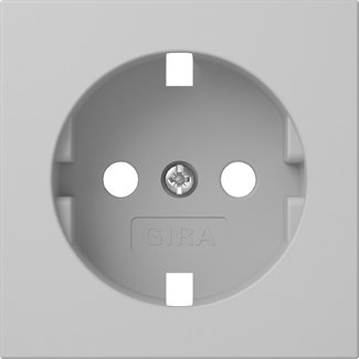 Gira - Zubehör/Ersatzteile für Installationsschalterprogramme Abd. SCHUKO-Steckd. 4920015 Grau m