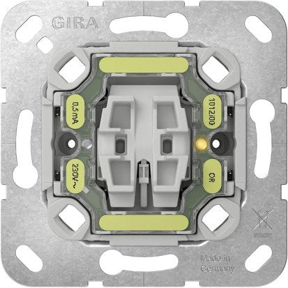 Gira - Installationsschalter Wipp-Kontroll 382200 Aus 2-p o.Kr. Eins