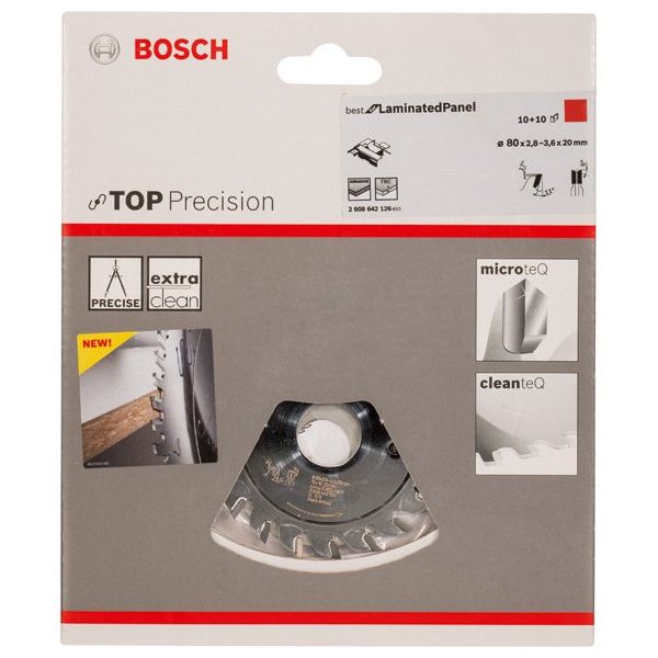 Bosch - Kreissägeblatt Vorritzblatt Top Precision 2608642126 Best for Laminated