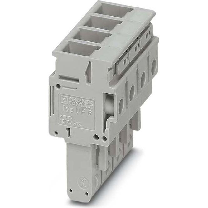 Phoenix Contact - Reihenklemmen-Steckadapter Stecker UP 6/ 4 − 25 Stück