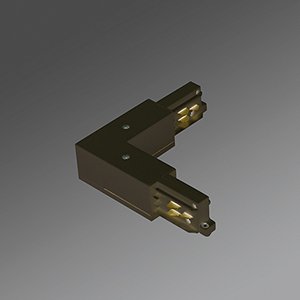 Regiolux - Mechanisches Zubehör/Ersatzteile für Leuchten Verbinder L-Form aus PC DPSN-KWA sw