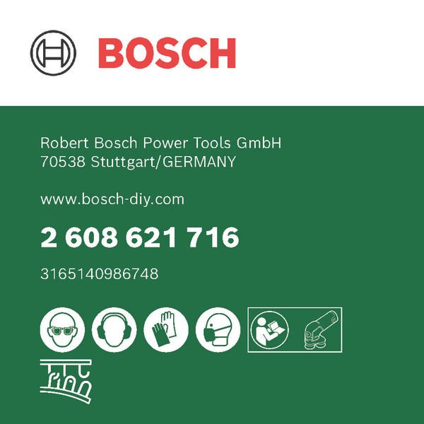 Bosch - Schleifpapier/Schleifvlies M480 Schleifblätter für 2608621716 EasyCurvSander 12
