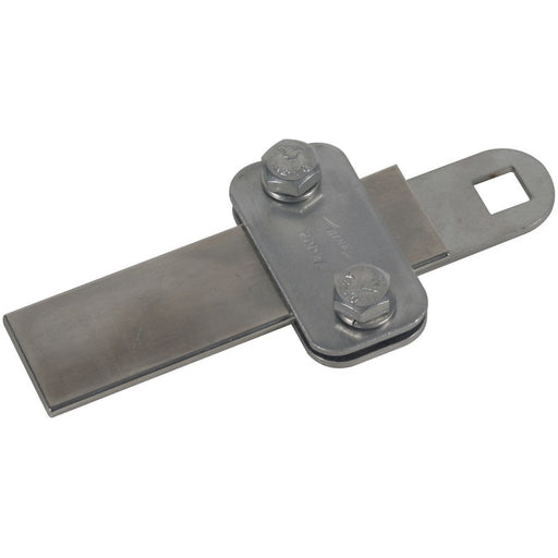 DEHN - Zubehör/Ersatzteile für Erdung und Blitzschutz Klemmstück NIRO KS 200 B11.11 FL30X4 D11mm V2A