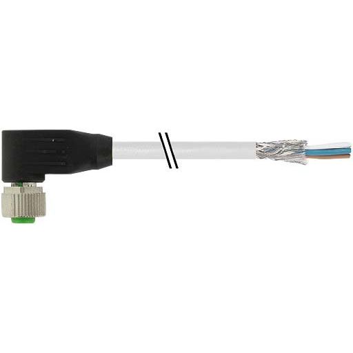 Murrelektronik - Konfektioniertes Sensor-Aktor-Kabel Steckverbinder 7000-13241-3170300 M12 Bu. gewinkelt