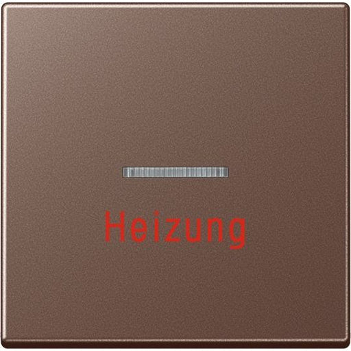 Jung - Abdeckung/Bedienelement für Installationsschalterprogramme Wippe Aufs.Heizung/Notsch. A 590 H MO für Kontrollschalter