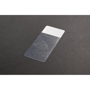 HellermannTyton - Kabelmarkierungssystem Etiketten selbstlamin. 596-03897(1500) weiß/transparent − 1500 Stück