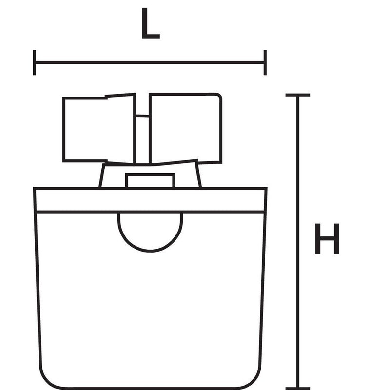 HellermannTyton - Verbindungs-/Übergangsmuffe Gel-Kabelgarnitur Relilight #435-01654 V41 U1 PA66V0BK10
